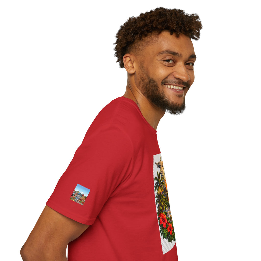 Rio de Janeiro Vintage Postcard T-Shirt — Tropical Brazil Travel Tee