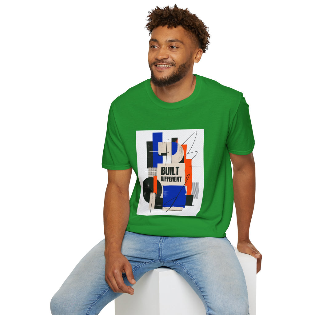 Built Different Abstract Graphic T-Shirt