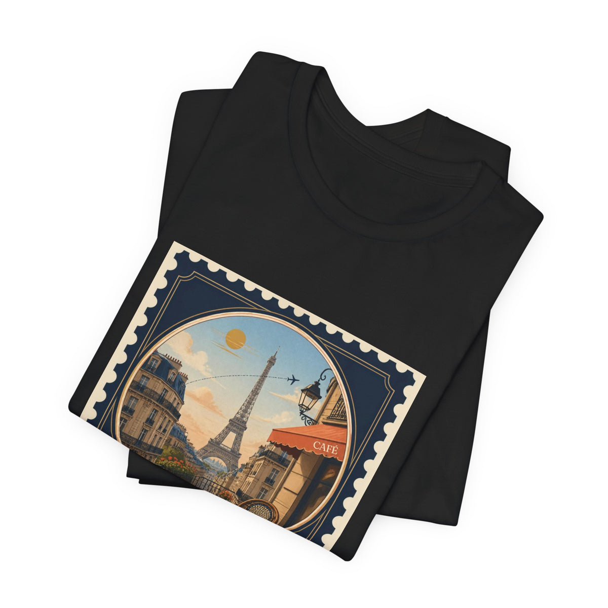Paris Vintage Stamp T-Shirt