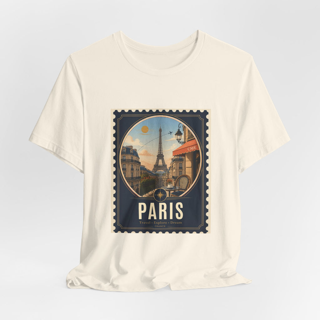 Paris Vintage Stamp T-Shirt
