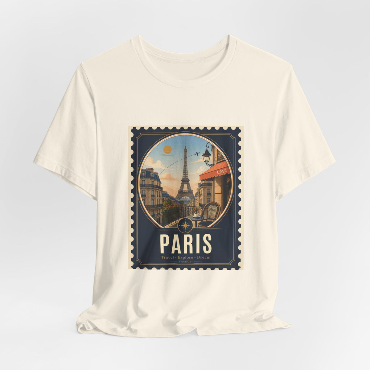 Paris Vintage Stamp T-Shirt