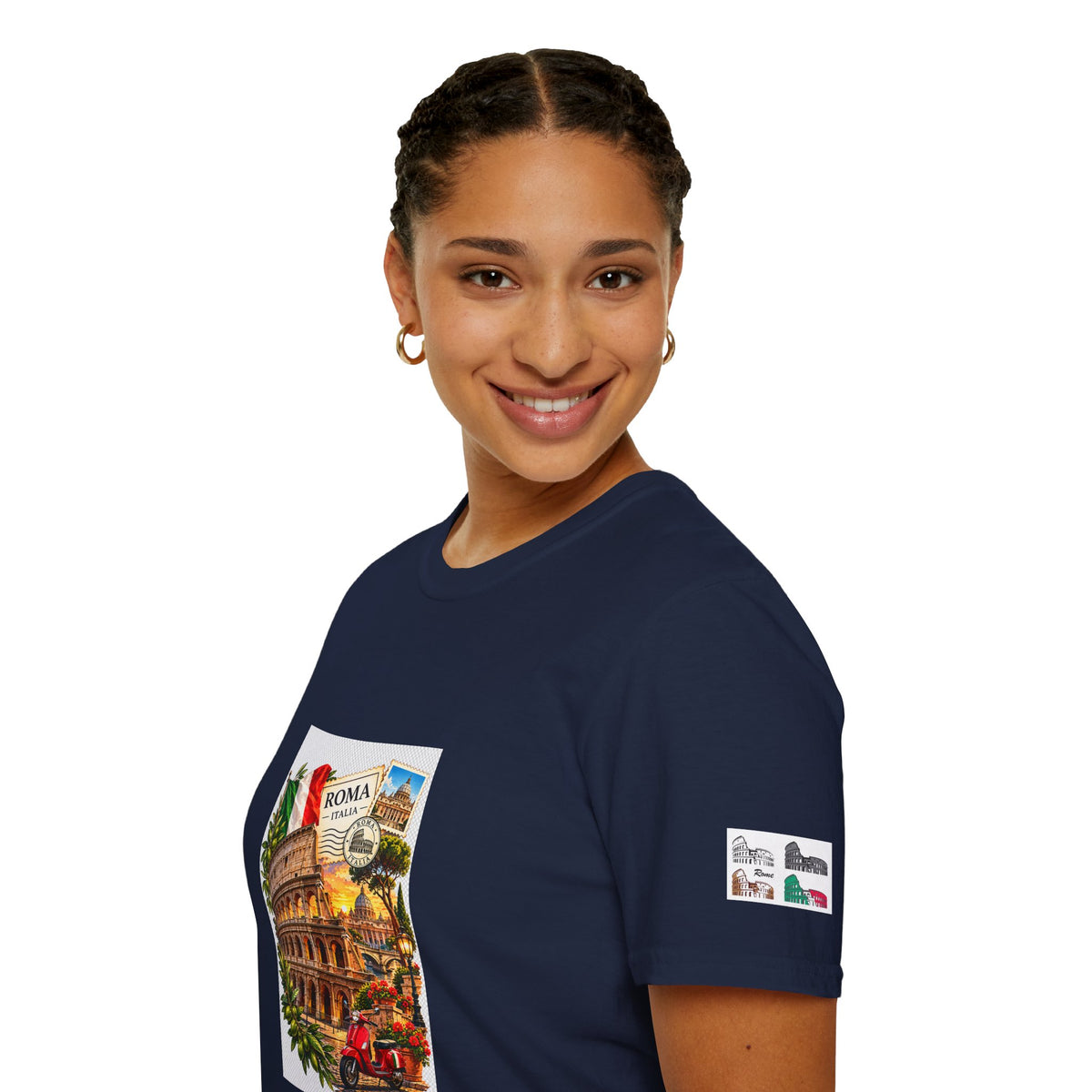 Rome Vintage Colosseum T-Shirt — Italia Travel Souvenir Tee