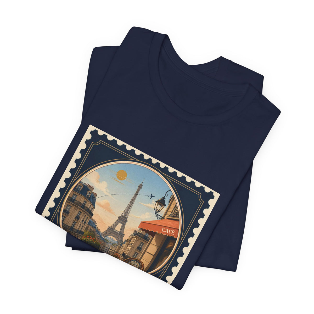 Paris Vintage Stamp T-Shirt
