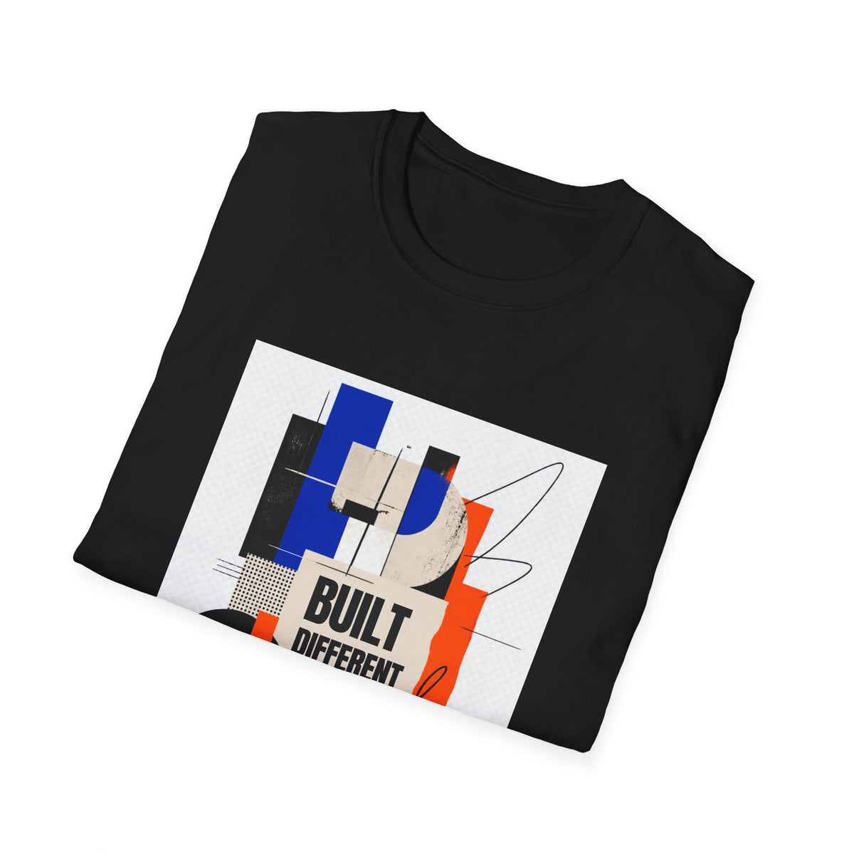 Built Different Abstract Graphic T-Shirt