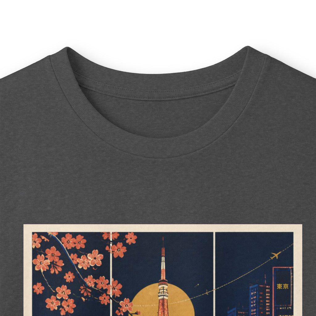 Tokyo Retro Travel Poster Long Sleeve Tee