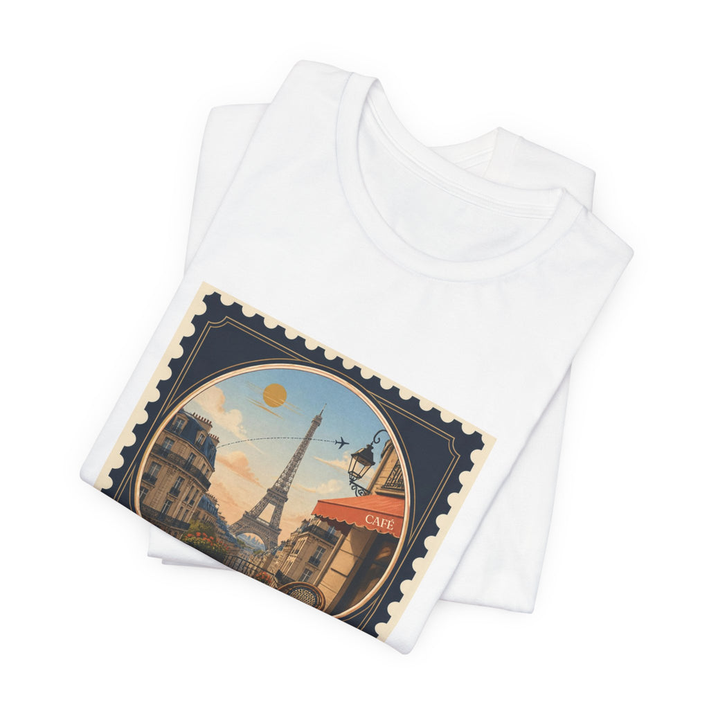 Paris Vintage Stamp T-Shirt