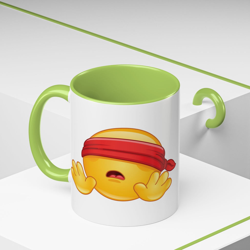 Pixel Emoji Coffee Mug — Fun Retro 8‑Bit Smiley Accent Mug (11/15oz)