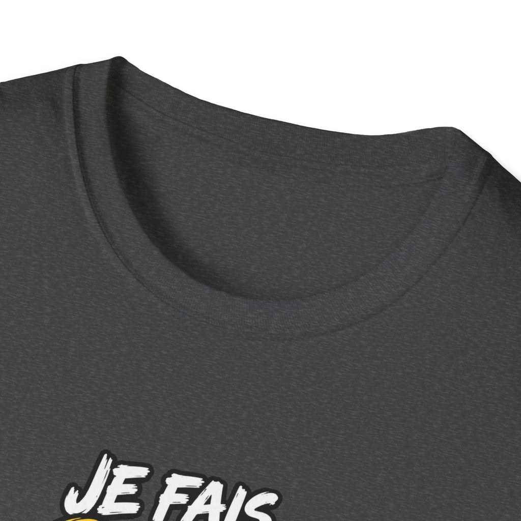T-Shirt "Je Fais Sport Pour Être Beau Tout Nu" — Funny French Gym Graphic Tee