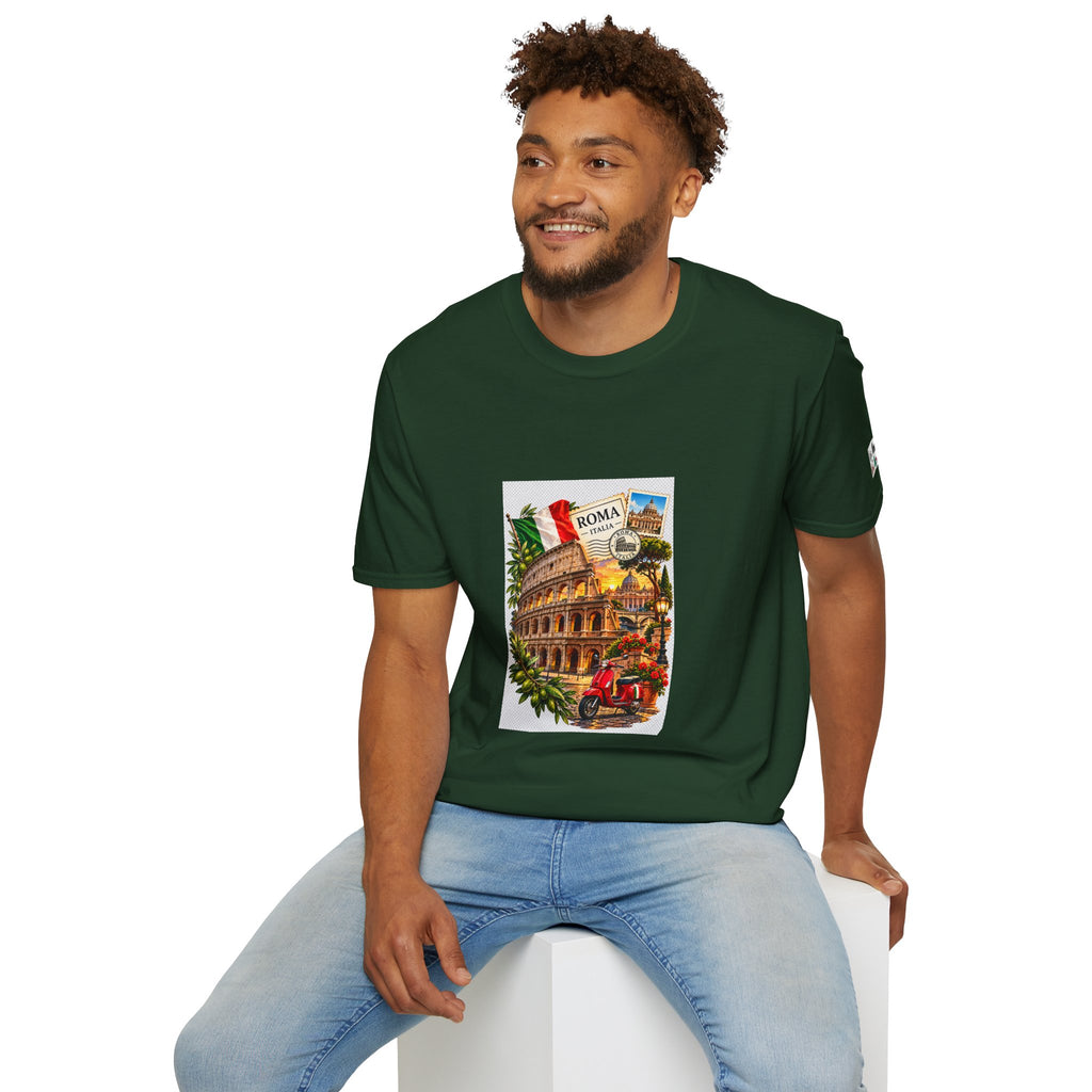 Rome Vintage Colosseum T-Shirt — Italia Travel Souvenir Tee