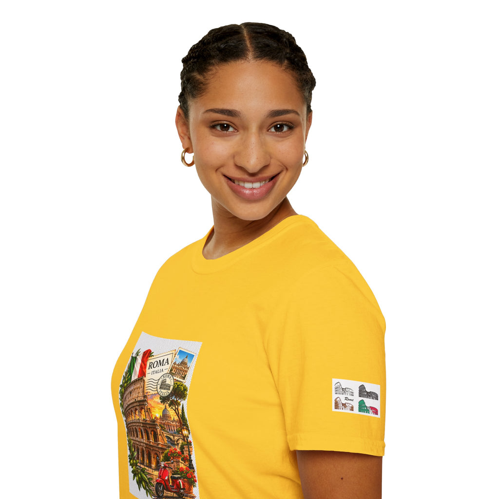 Rome Vintage Colosseum T-Shirt — Italia Travel Souvenir Tee
