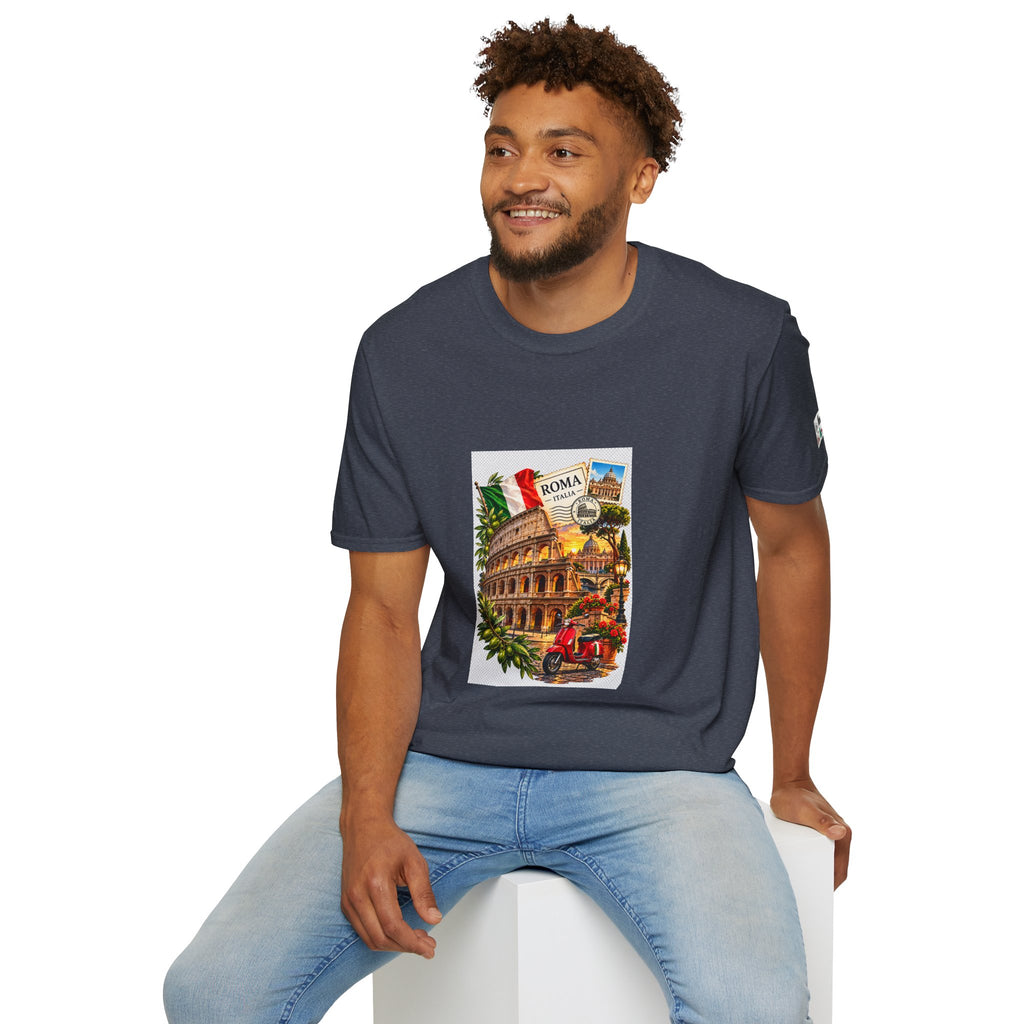 Rome Vintage Colosseum T-Shirt — Italia Travel Souvenir Tee