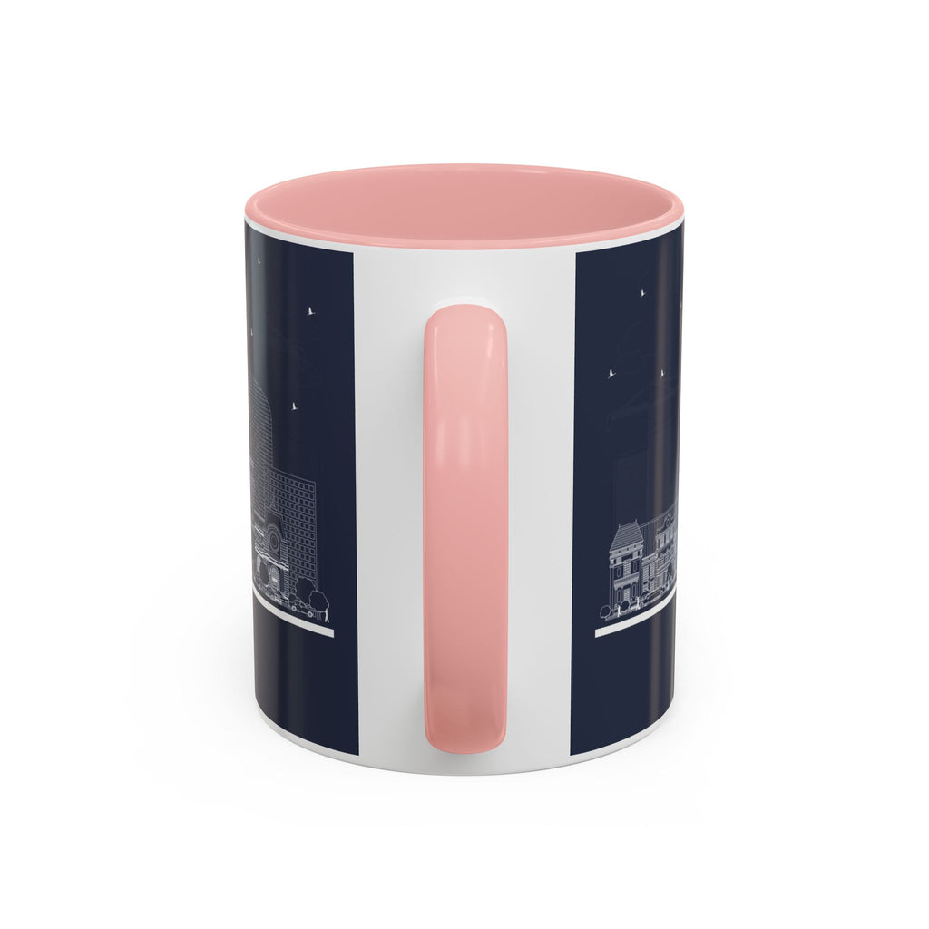 Paris Skyline Coffee Mug — Nighttime Cityscape Accent Mug