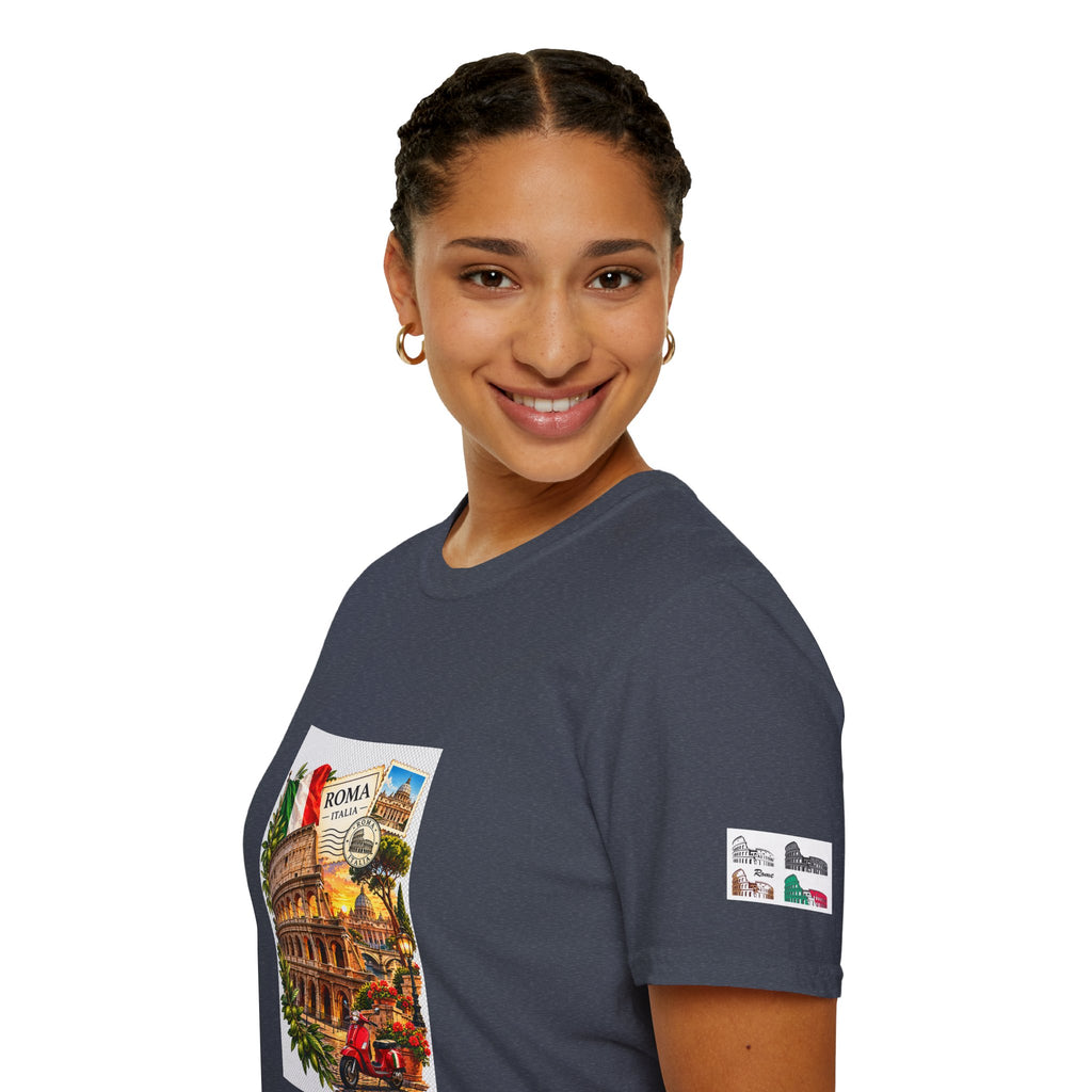 Rome Vintage Colosseum T-Shirt — Italia Travel Souvenir Tee