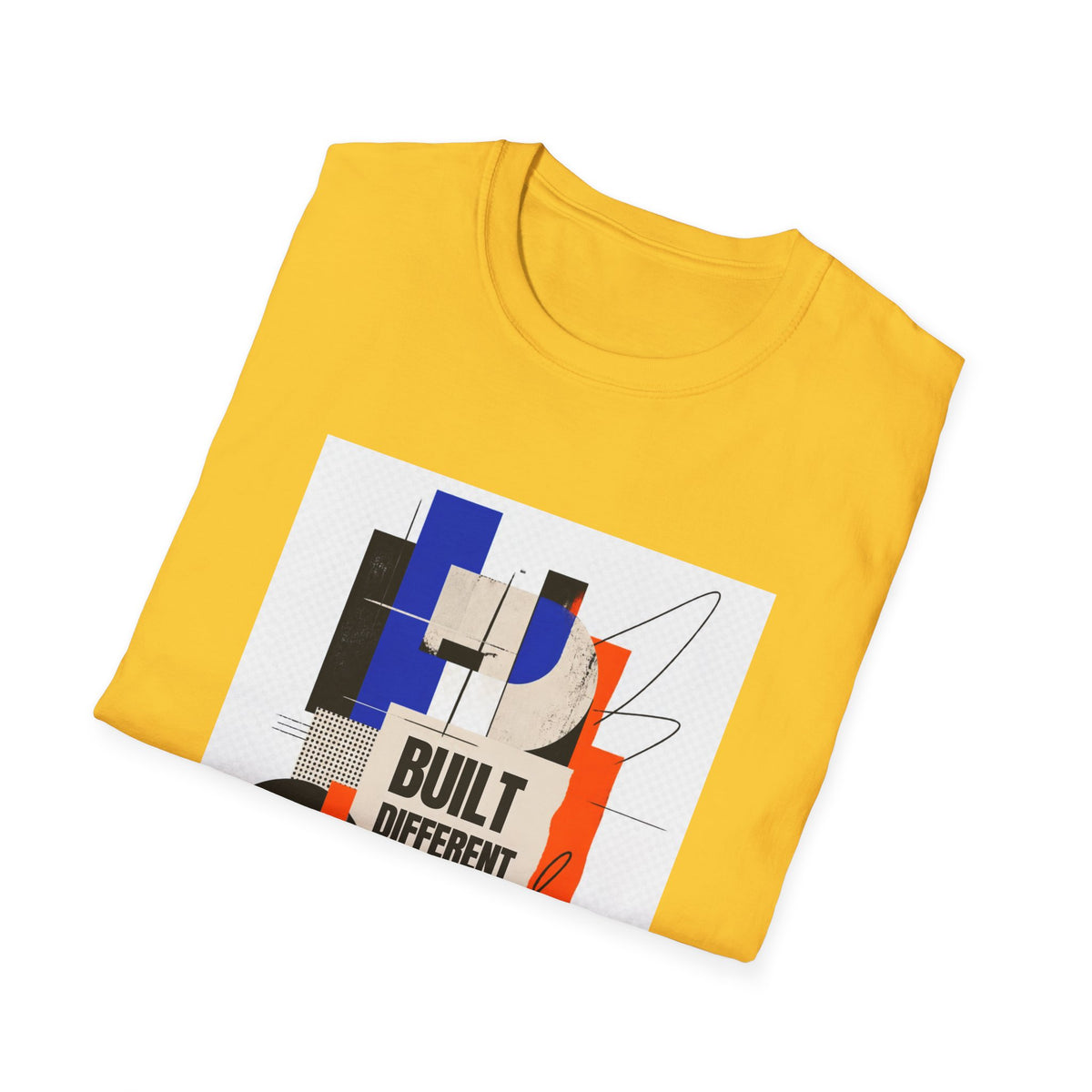 Built Different Abstract Graphic T-Shirt