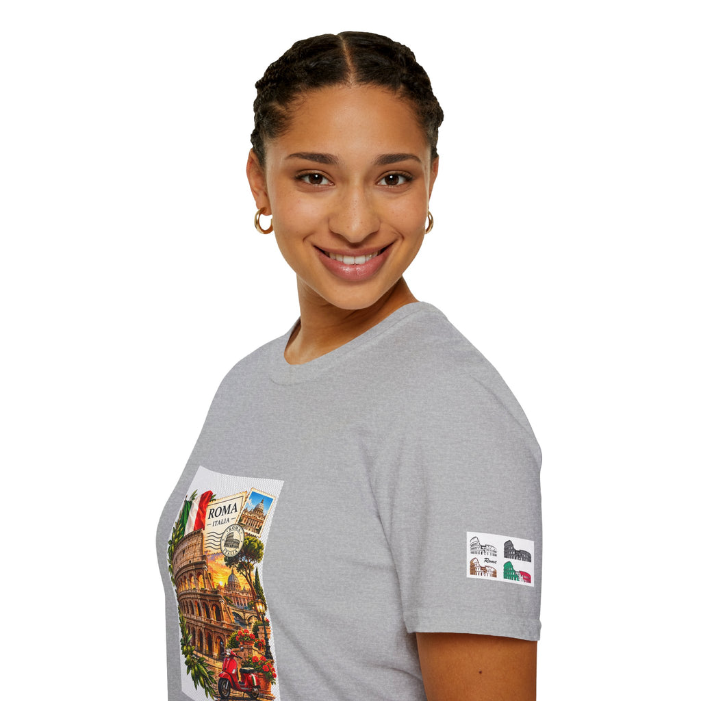 Rome Vintage Colosseum T-Shirt — Italia Travel Souvenir Tee