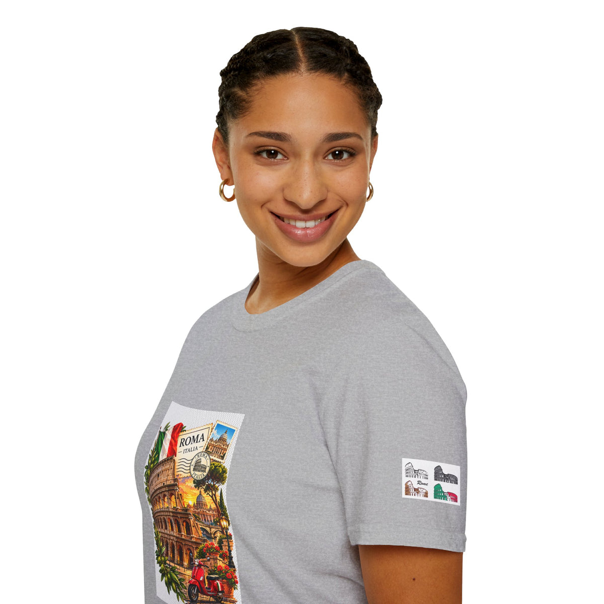 Rome Vintage Colosseum T-Shirt — Italia Travel Souvenir Tee