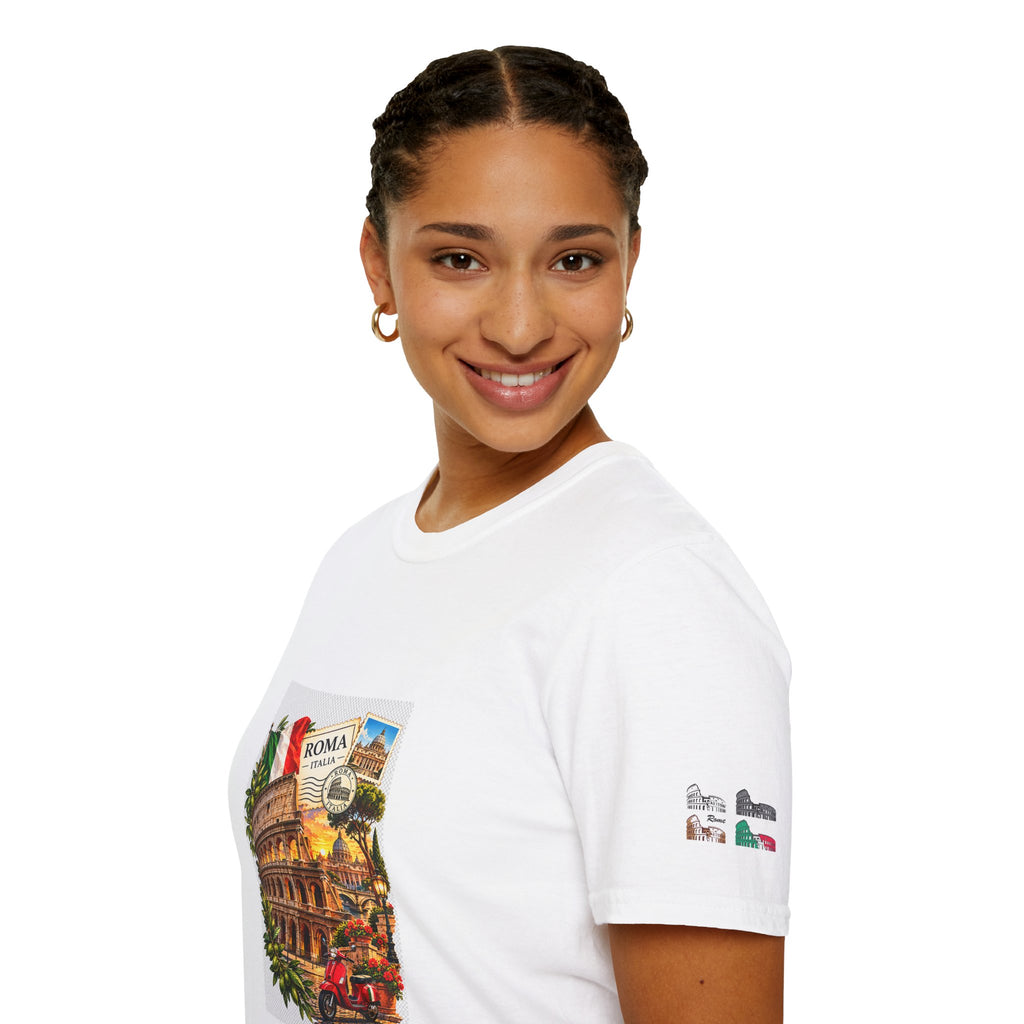 Rome Vintage Colosseum T-Shirt — Italia Travel Souvenir Tee