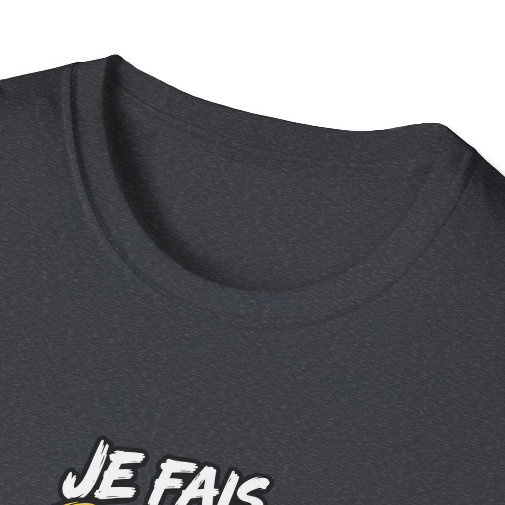 T-Shirt "Je Fais Sport Pour Être Beau Tout Nu" — Funny French Gym Graphic Tee