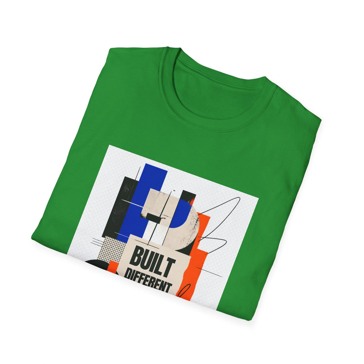 Built Different Abstract Graphic T-Shirt