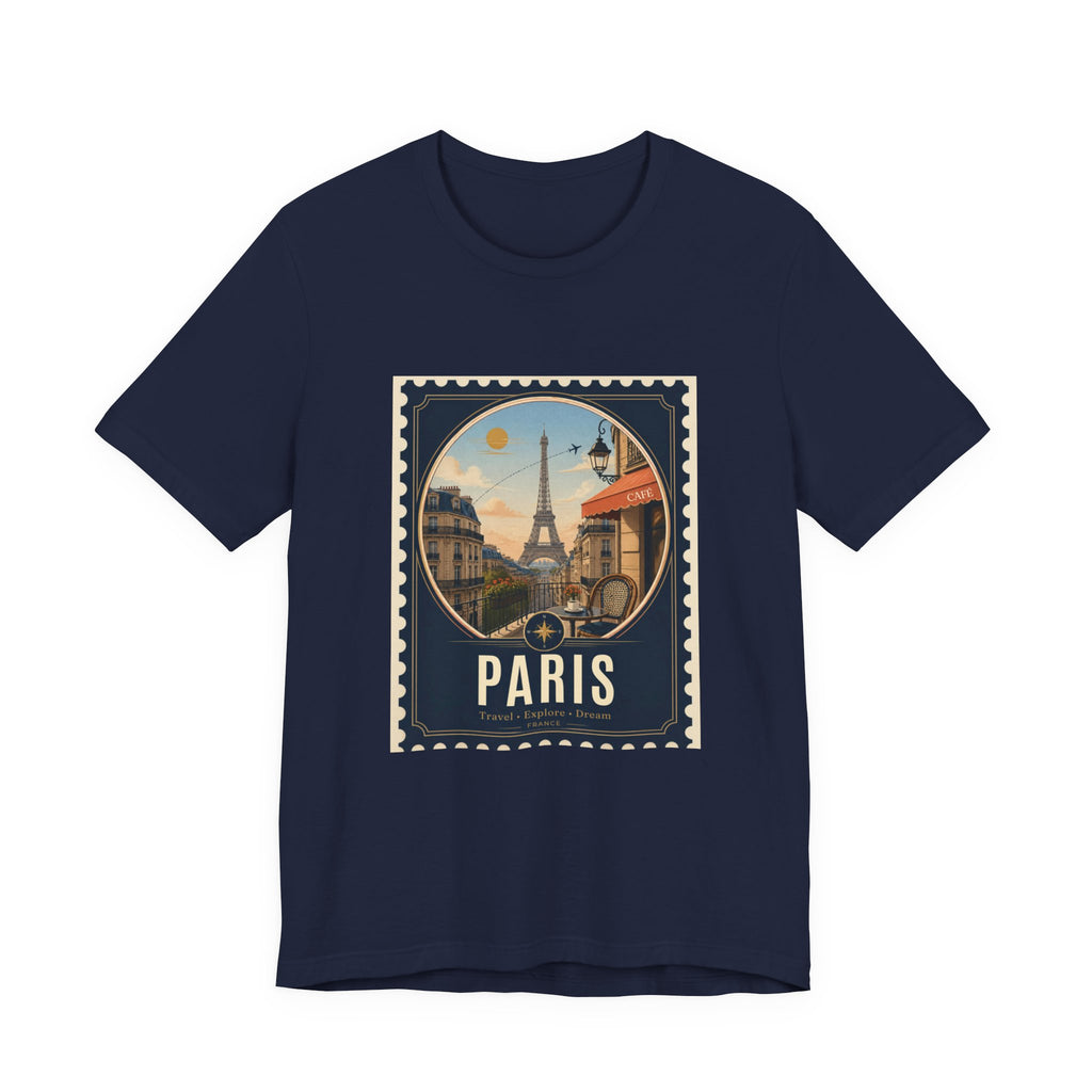 Paris Vintage Stamp T-Shirt