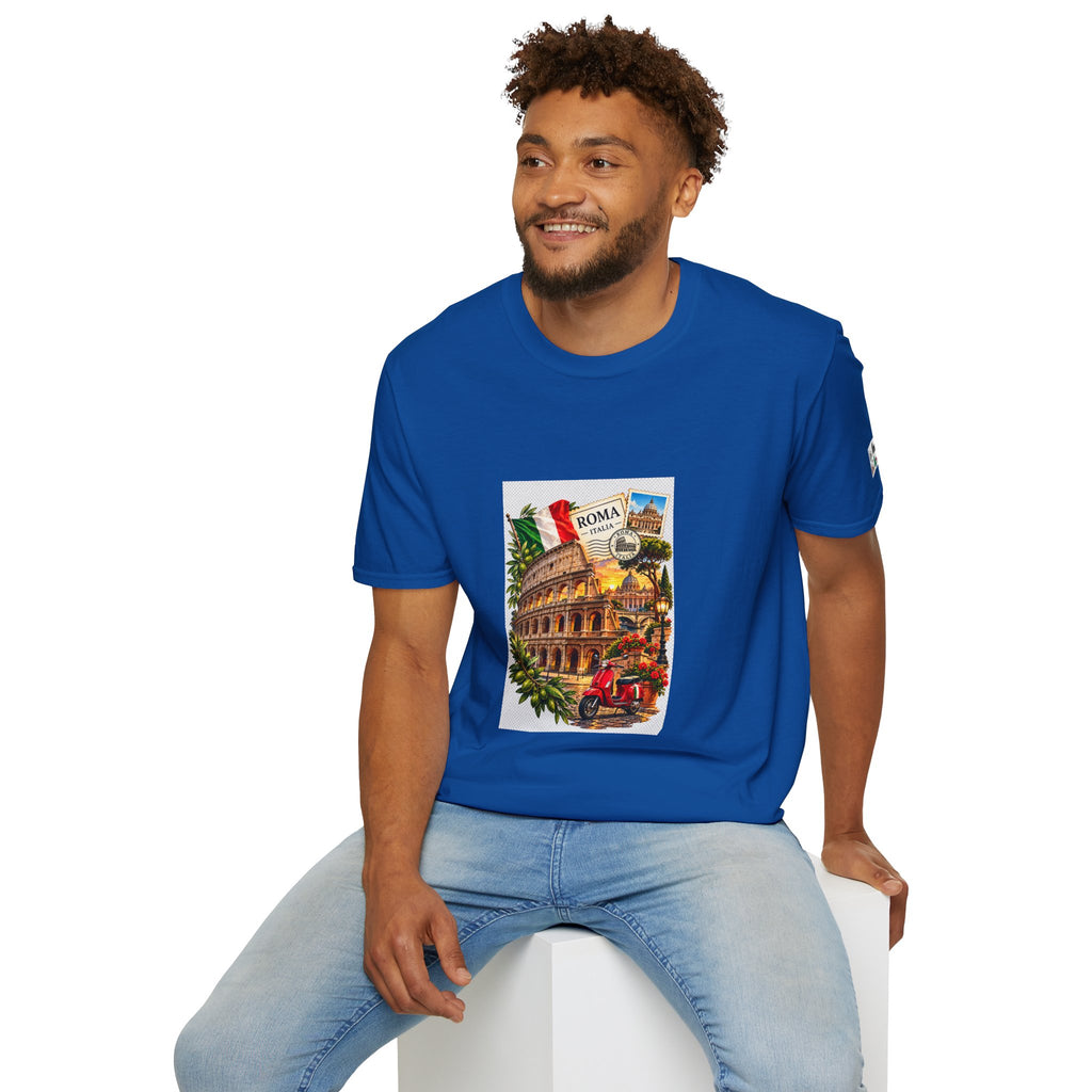 Rome Vintage Colosseum T-Shirt — Italia Travel Souvenir Tee