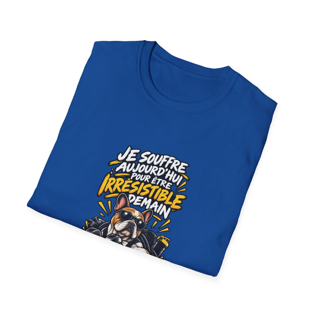 French Boxing Graphic T-Shirt — “Je souffre aujourd'hui pour être irrésistible demain”