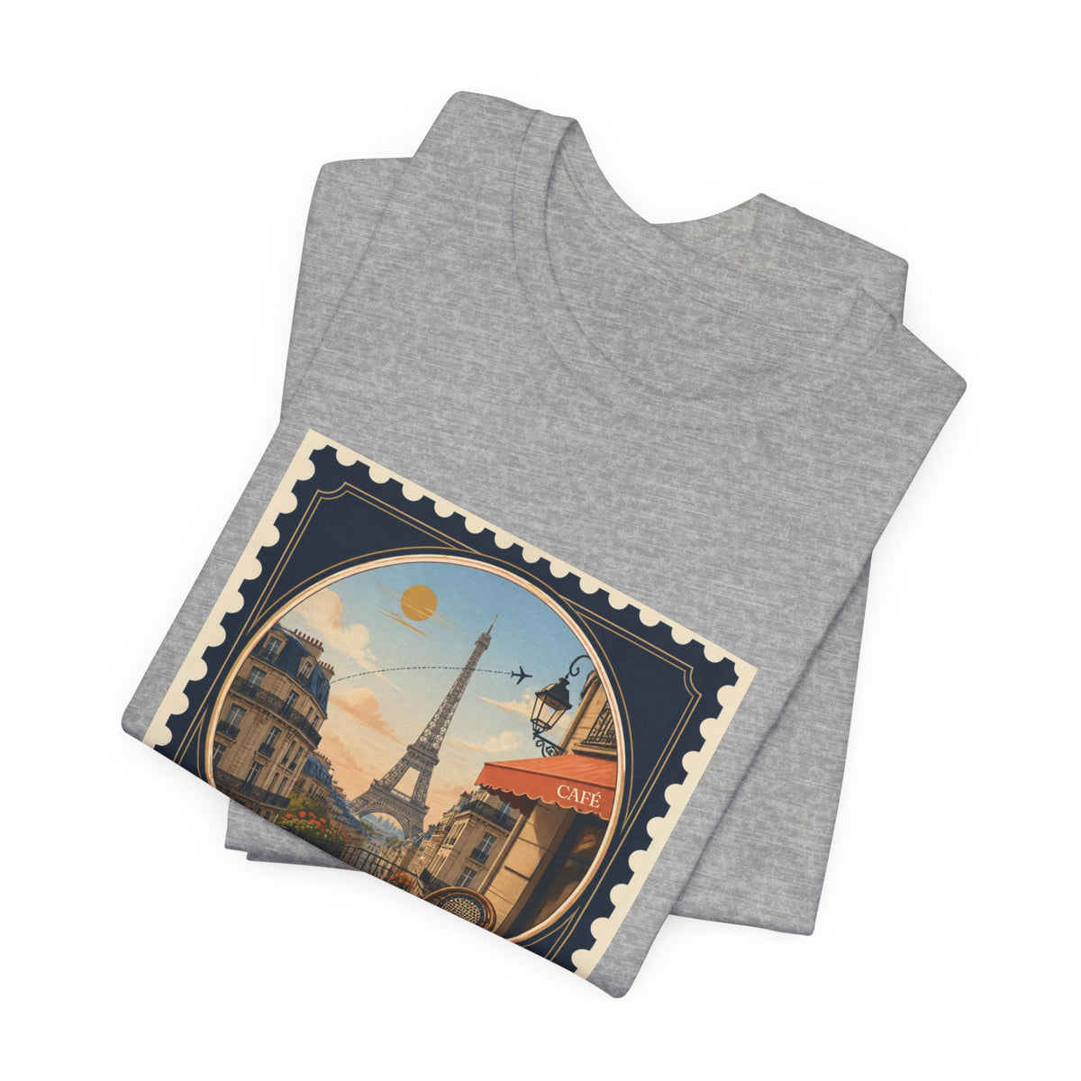 Paris Vintage Stamp T-Shirt