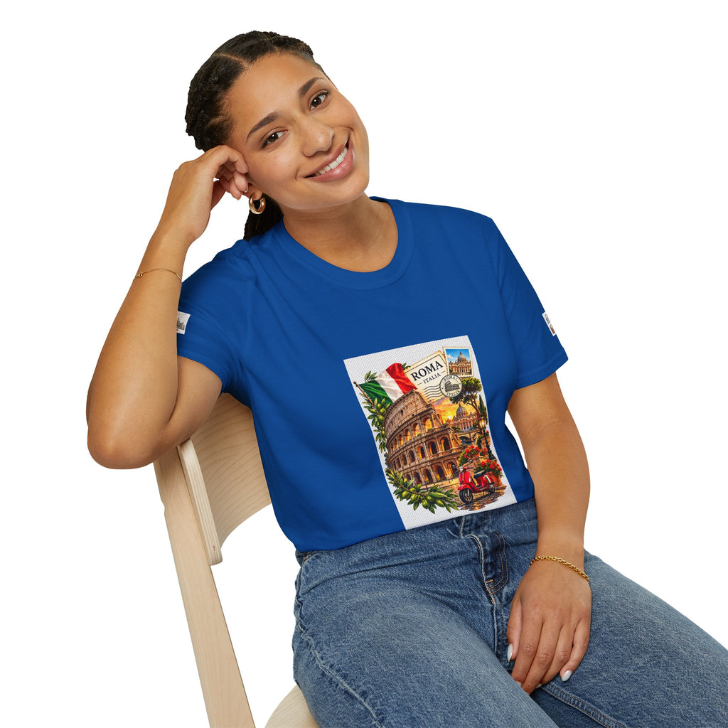Rome Vintage Colosseum T-Shirt — Italia Travel Souvenir Tee