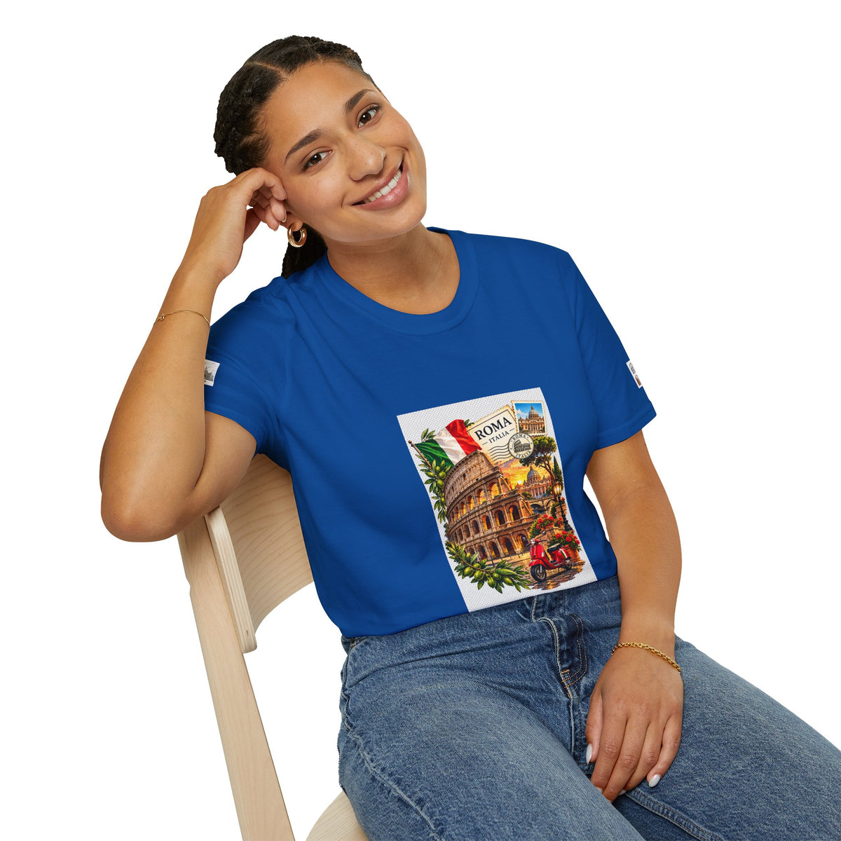 Rome Vintage Colosseum T-Shirt — Italia Travel Souvenir Tee