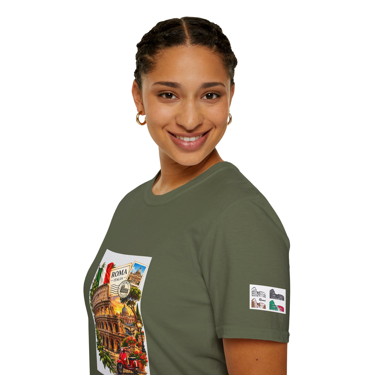 Rome Vintage Colosseum T-Shirt — Italia Travel Souvenir Tee