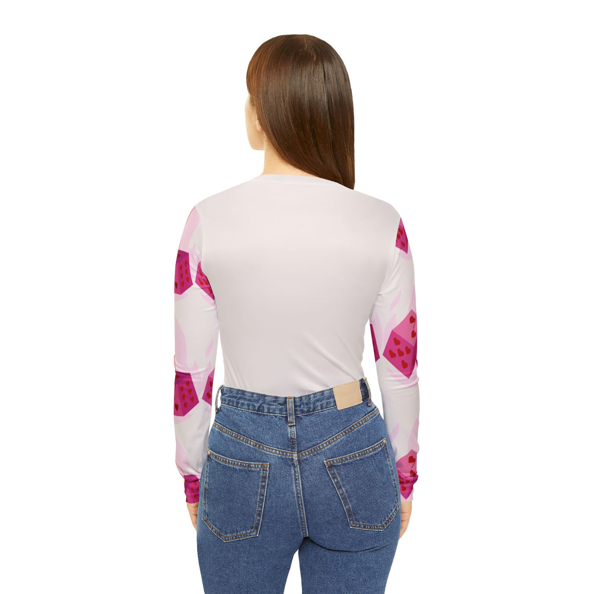 Tropical Vibes Women's V-Neck Long Sleeve