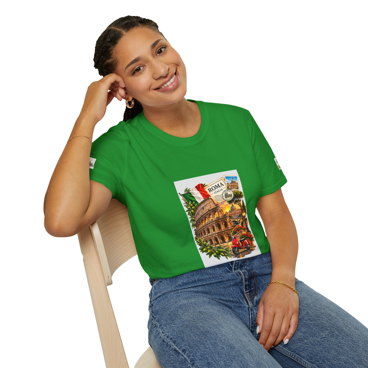 Rome Vintage Colosseum T-Shirt — Italia Travel Souvenir Tee
