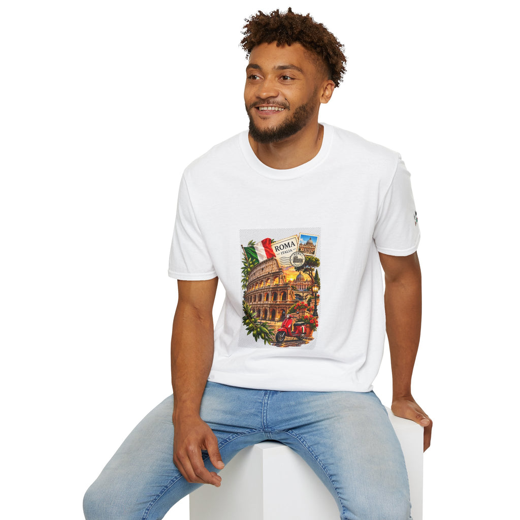 Rome Vintage Colosseum T-Shirt — Italia Travel Souvenir Tee