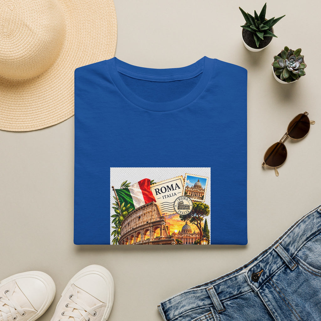 Rome Vintage Colosseum T-Shirt — Italia Travel Souvenir Tee