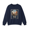 Paris Vintage Postage Stamp Sweatshirt