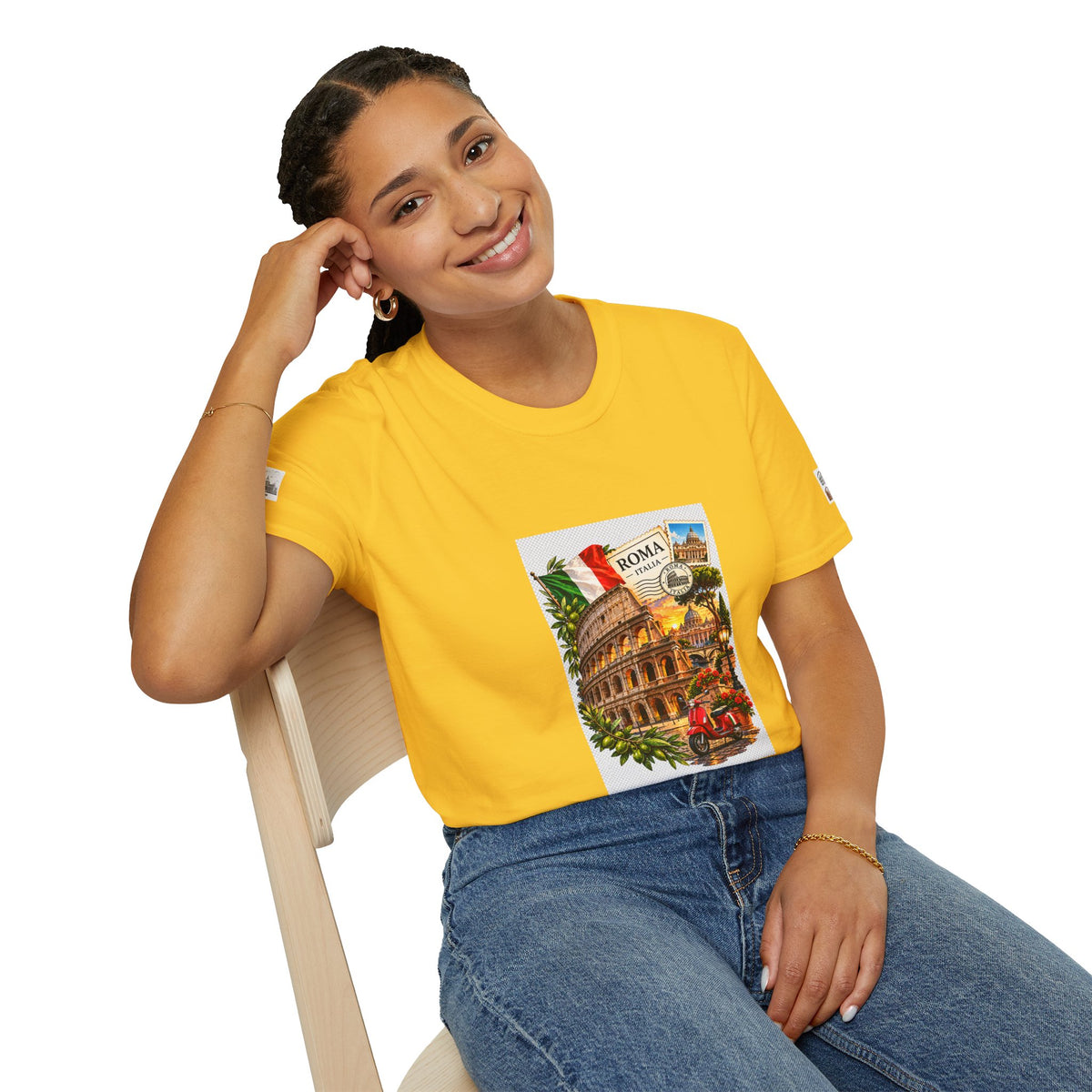 Rome Vintage Colosseum T-Shirt — Italia Travel Souvenir Tee