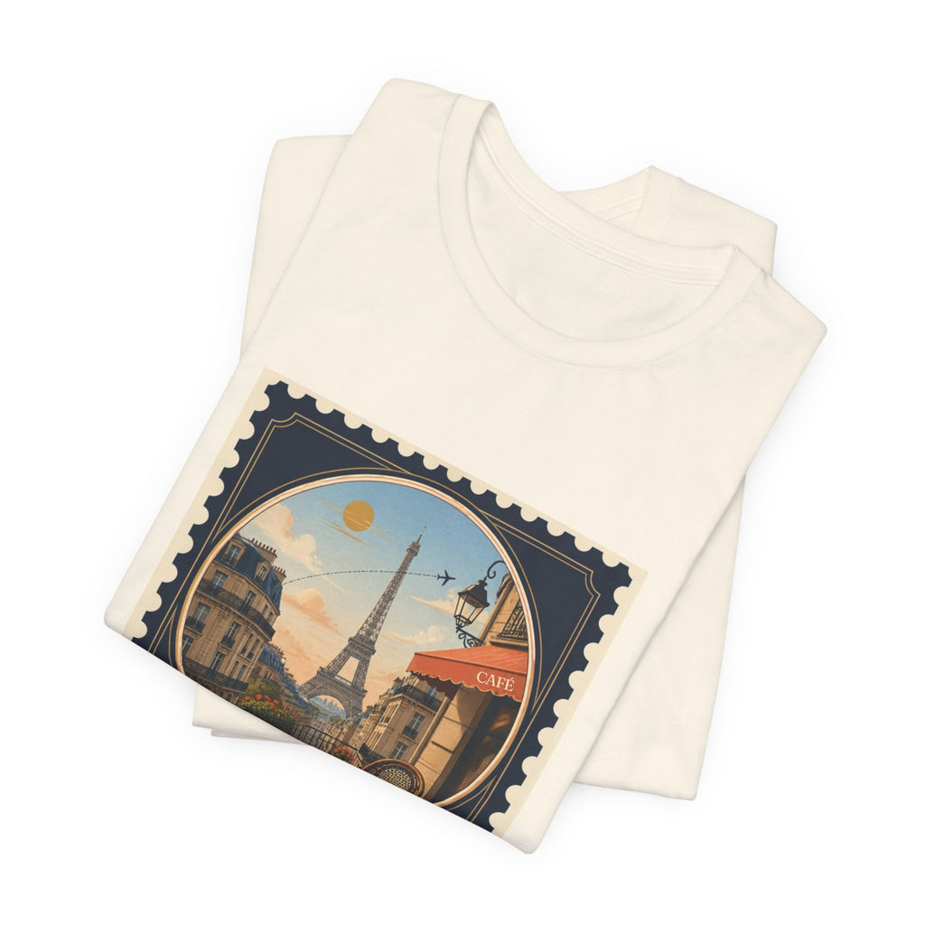 Paris Vintage Stamp T-Shirt