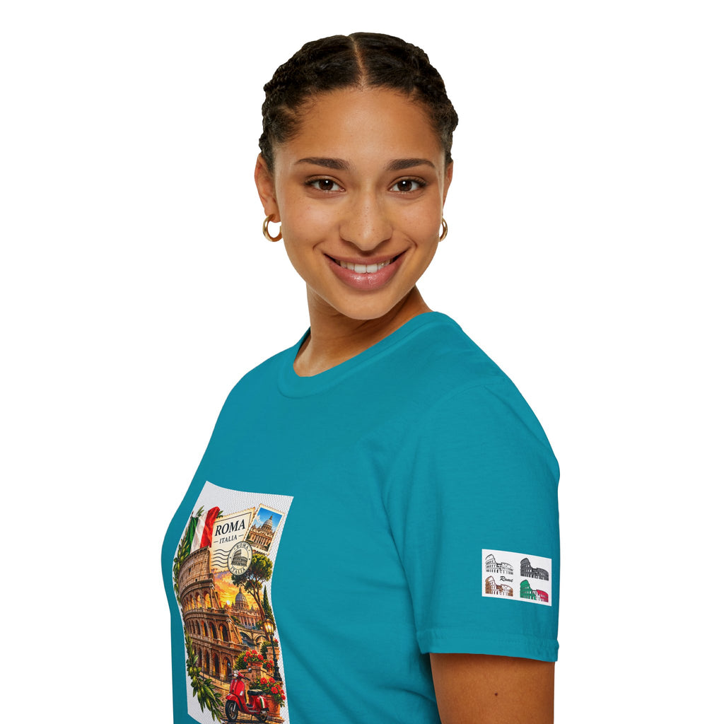 Rome Vintage Colosseum T-Shirt — Italia Travel Souvenir Tee