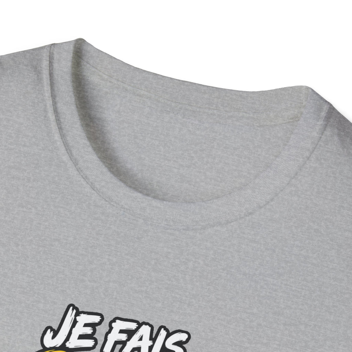 T-Shirt "Je Fais Sport Pour Être Beau Tout Nu" — Funny French Gym Graphic Tee