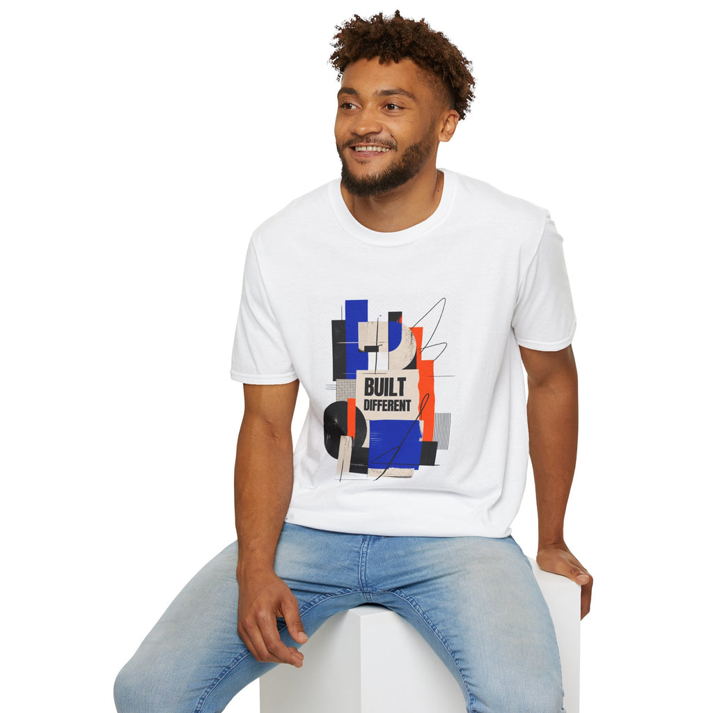 Built Different Abstract Graphic T-Shirt