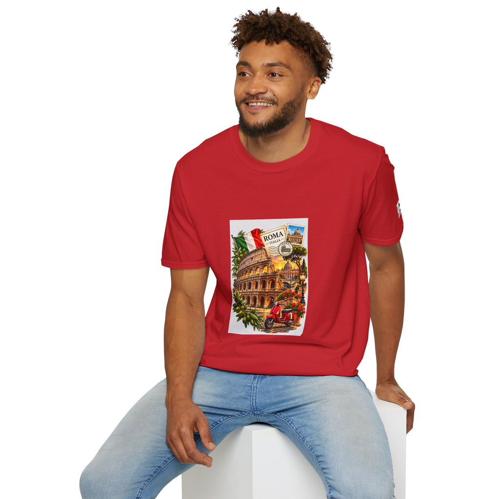 Rome Vintage Colosseum T-Shirt — Italia Travel Souvenir Tee
