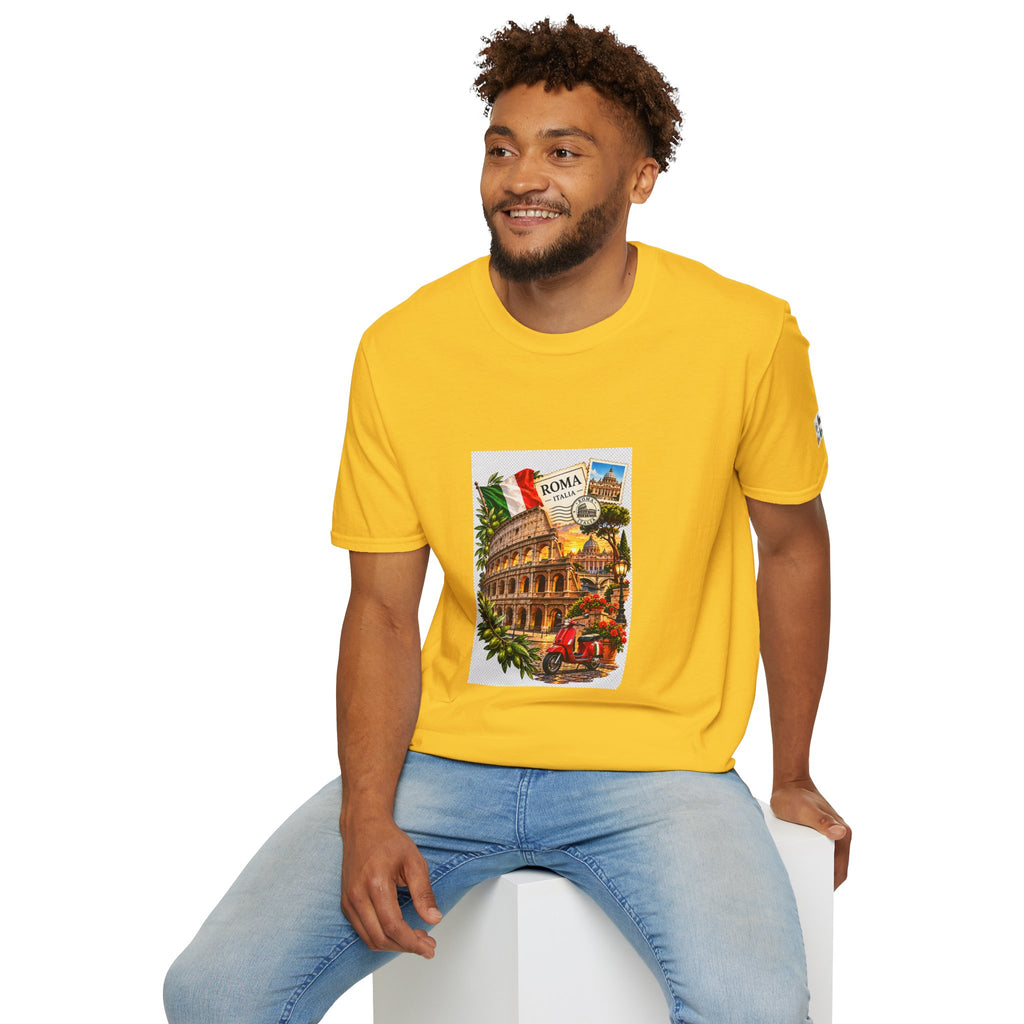 Rome Vintage Colosseum T-Shirt — Italia Travel Souvenir Tee