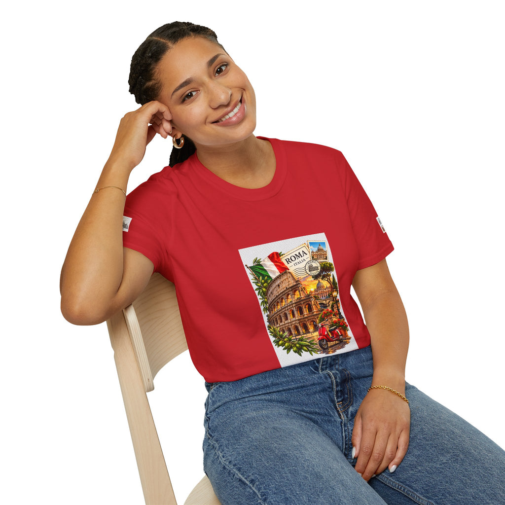 Rome Vintage Colosseum T-Shirt — Italia Travel Souvenir Tee