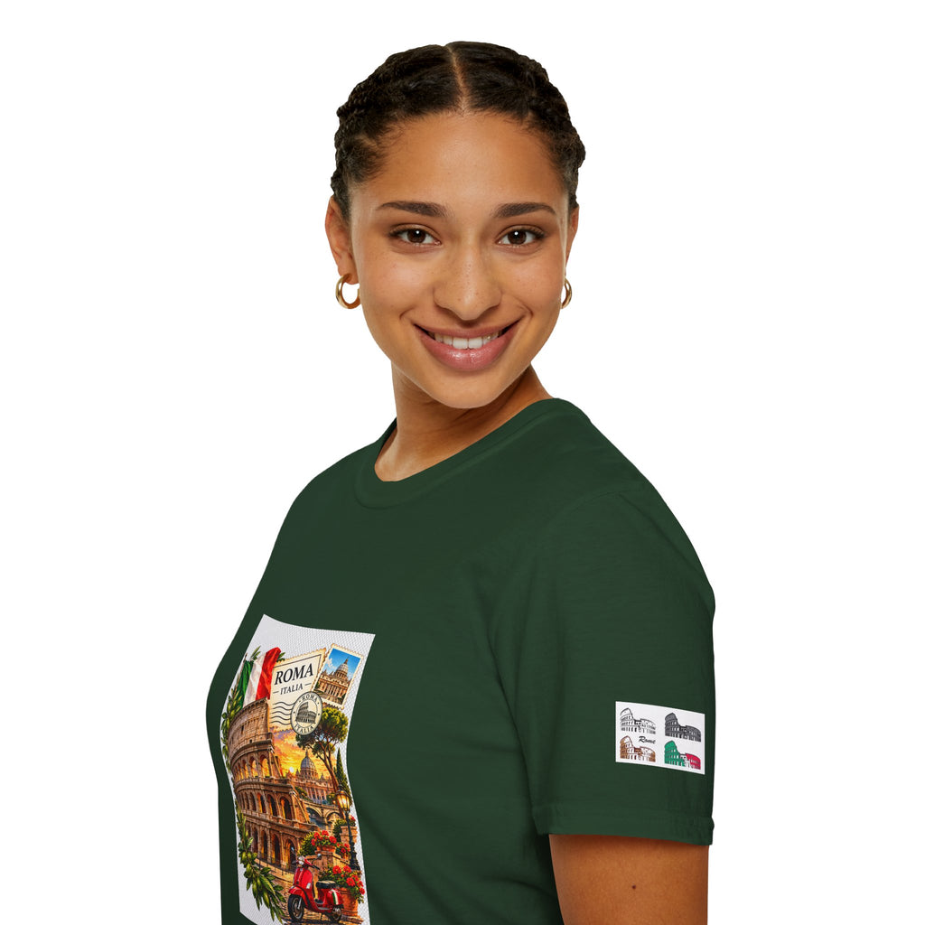 Rome Vintage Colosseum T-Shirt — Italia Travel Souvenir Tee
