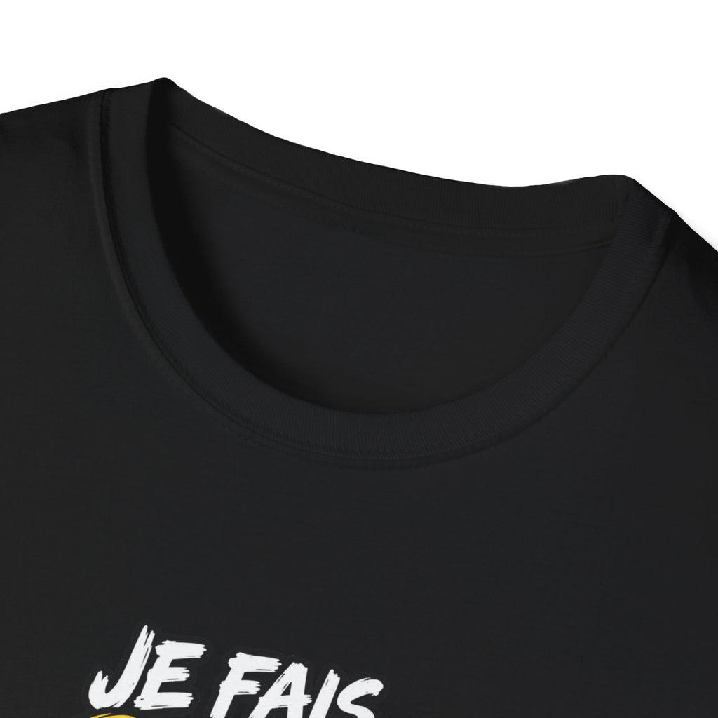 T-Shirt "Je Fais Sport Pour Être Beau Tout Nu" — Funny French Gym Graphic Tee