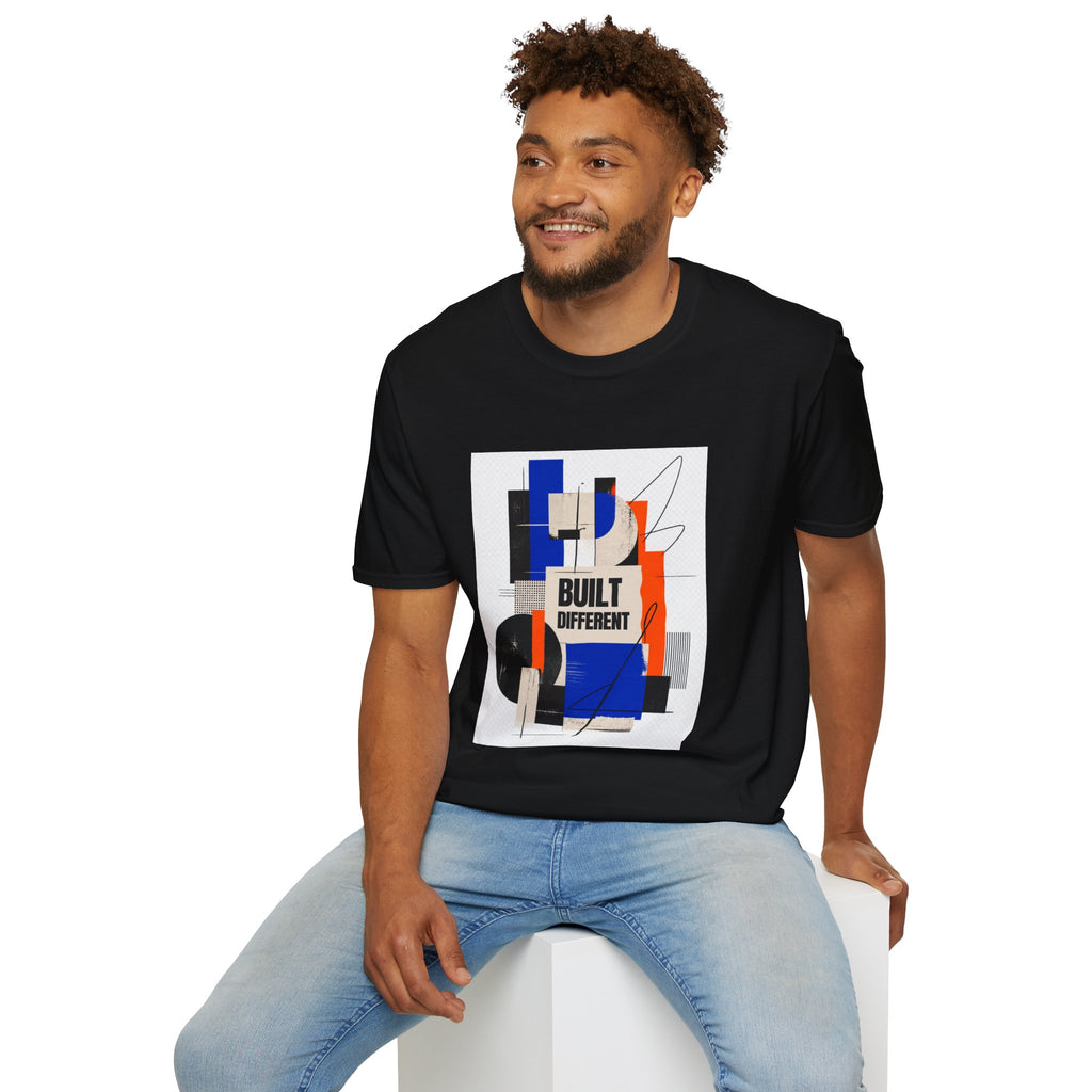 Built Different Abstract Graphic T-Shirt