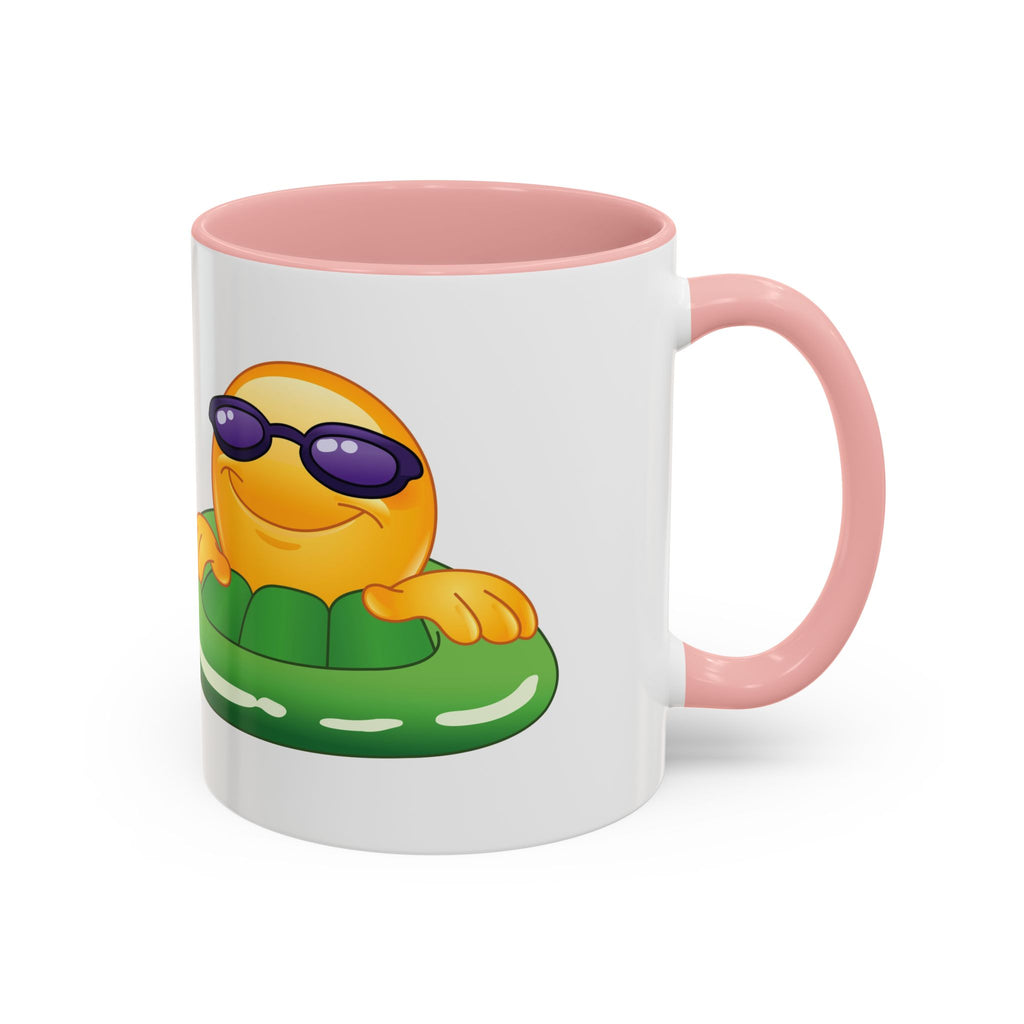Summer Emoji Coffee Mug — Chill Floatie Design (11/15oz)