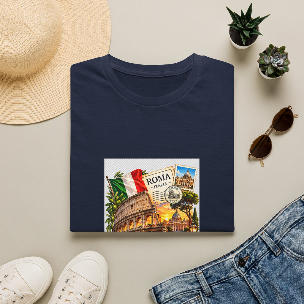 Rome Vintage Colosseum T-Shirt — Italia Travel Souvenir Tee