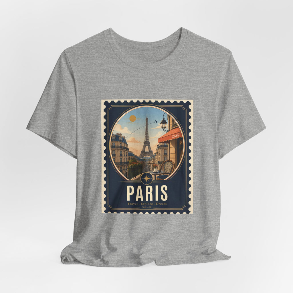 Paris Vintage Stamp T-Shirt
