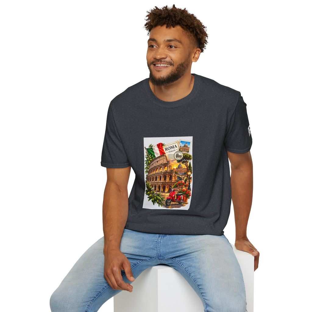 Rome Vintage Colosseum T-Shirt — Italia Travel Souvenir Tee